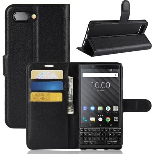 For BlackBerry Key2 Case Flip Leather Phone Case For BlackBerry Key 2 le key 2 lite Wallet Leather Stand Cover Filp Cases