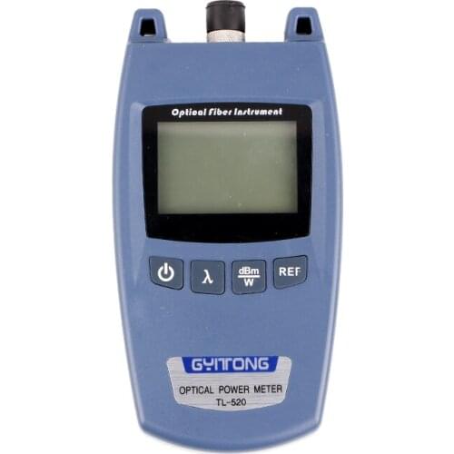 FTTH Fiber Optical Power Meter TL520 -70dBm~+10dBm Fiber Optical Cable Tester FC/ 2.5mm Universal interface Connector