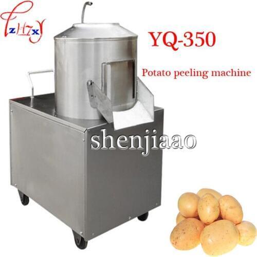 YQ - 350 Potato peeling machine 150-220 kg/h, commercial peeler potato machine cleaning machine 220V/110V