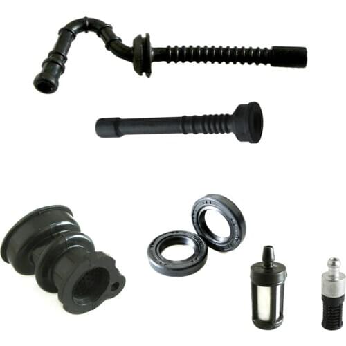 Intake Manifold Oil Seals Fuel Oil Filter Line Hose Kit For STIHL MS210 MS230 MS250 023 025 Chainsaw Accessory Tune-up Kit