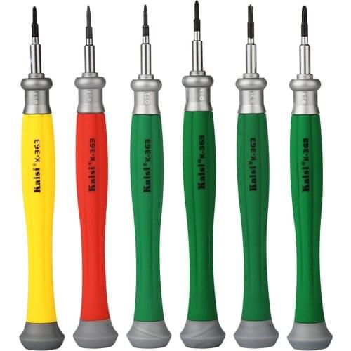 6 Pcs/lot K-363 Anti-Slip Screwdriver Set for IP X 8 7 6S 6 Disassemble Opening Kit for Phone Repair