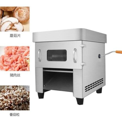 Low cost electric meat cutter manual slicing machine two uses home automatic meat mincer 110V 220V