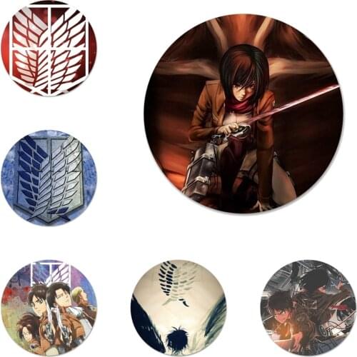 Attack on Titan Cheap Badge Brooch Pin Accessories For Clothes Backpack Decoration gift