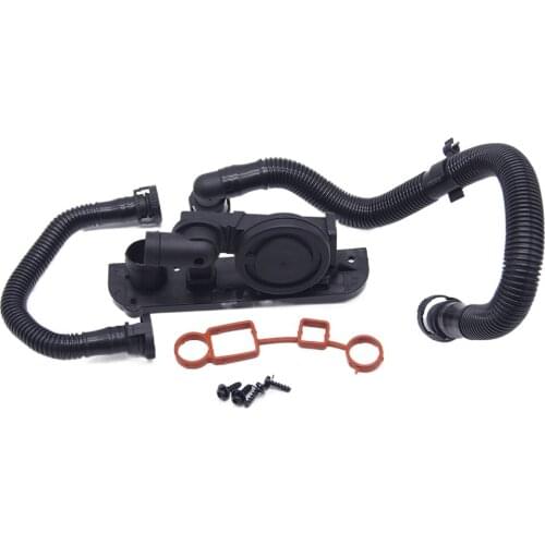 OE Number 06F129101R PCV Valve Engine Crankcase Vent Valve Oil Separator with Breather Hose Kit for Audi A1 A3 A4 A5 A6