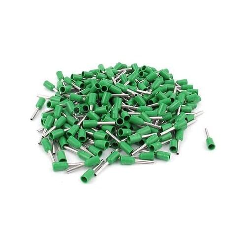 200 Pcs Wire Crimp Terminal Insulated Bootlace Ferrule Green E7508 20AWG 0.75mm2