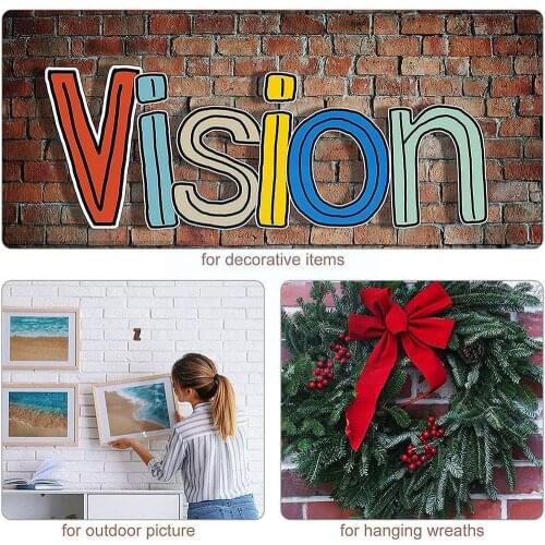 Hanging Heavy Duty Brick Clips Tempered Spring Steel Outdoors Accessories Brick Hooks Hang Hooks Wreath V9T9