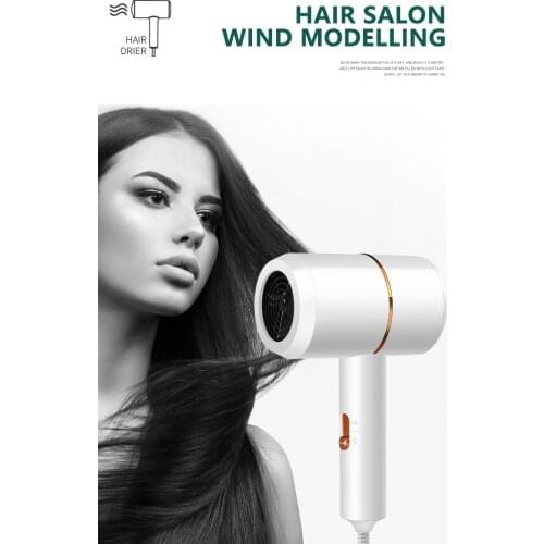 800W Starke Wind Hot & Cold Air Pinsel Negative Ionic Professional Electric Haar Trockner Mit Diffusor für Salon Haushalt stile