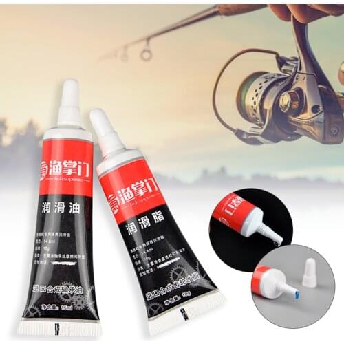 2pcs/set Fishing Reel Lubricant Oil Waterproof Fishing Wheel Grease Lubricant Oil Spinning Wheel Bearings Oil Fishing Supplies