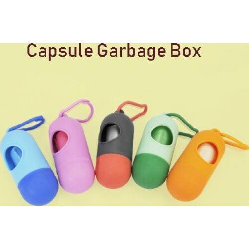 Baby Diaper Bag Portable Disposable Fashion Capsule Nappy Garbage Bag Removable Box Refillable Bin Box Case Baby Care Organizer