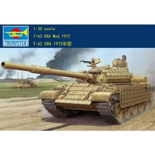 Trumpeter 01549 1/35 T-62 ERA Mod.1972 (Iraqi Regular Army) Plastic Model Building Kit