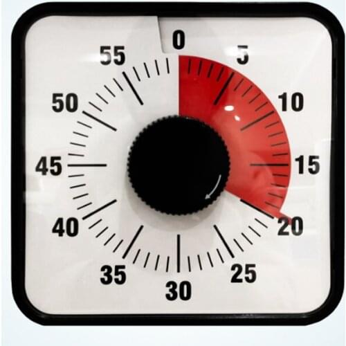 Visual Timer 60 Minute Timing Set Back Leg Stands Countdown Timer CLH@8