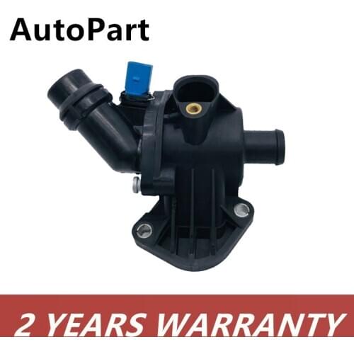 06B121111G 06B121111H Engine Cooling Coolant Thermostat Housing Assembly For Audi A4 A4 Quattro 2002-2006 06B121111K 06B121111D