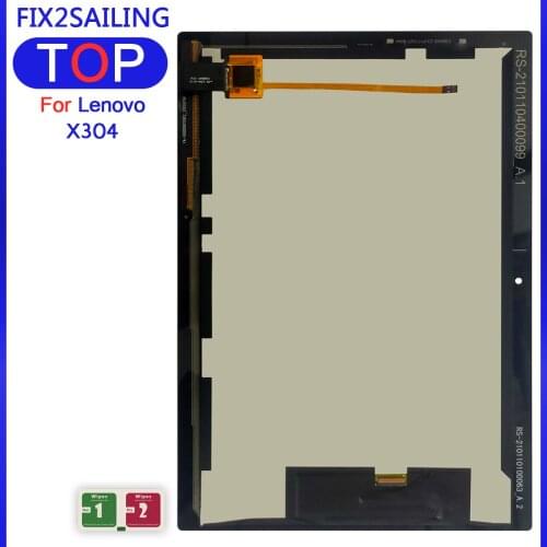 10.1" New LCD For Lenovo Tab 4 TB-X304L TB-X304F TB-X304N/X X304 LCD Display Touch Screen Panel Digitizer Assembly Replacement