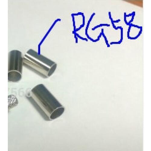100pcs lot BNC RG58 ring New
