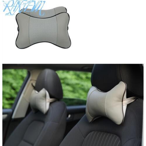 2PCS Car Headrest Pillow Neck For Geely Vision SC7 MK CK Cross Gleagle SC7 Englon SC3 SC5 SC6 SC7 Panda AUTO Accessories