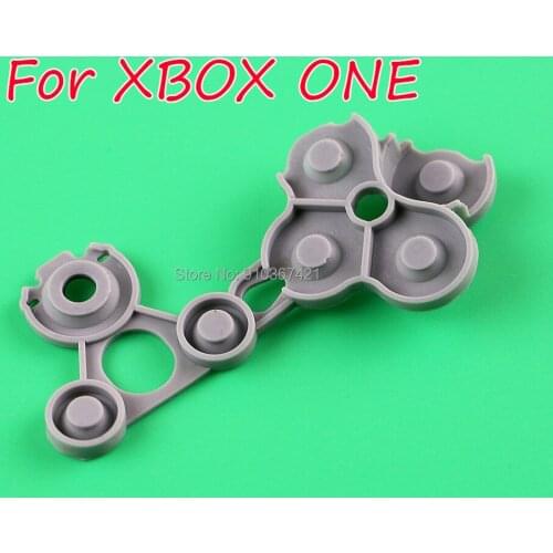 3pcs Replacement Gray For Xbox One Conduction Rubber Conductive adhesive Rubber Button D Pad for xboxone Controller Repair parts