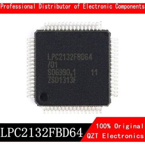 5pcs/lot new original LPC2132FBD64 LPC2132 LQFP-64 In Stock