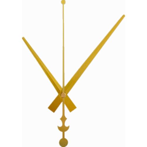 50Sets Best Sale Large Size Gold Metal Quartz Clock Hands for DIY Clock Fast Shipping from Chinese