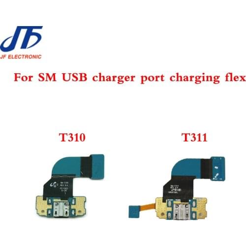 50pcs/lot Charging Flex Cable Replacement for SamSung Tab 3 T310 T311 8.0 Tab3 Charger Port USB Dock Connector Repair Parts