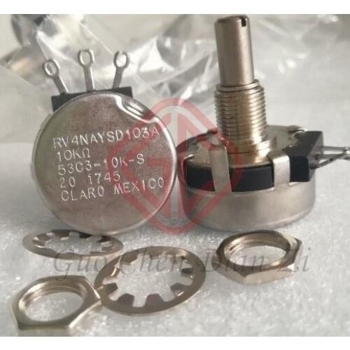 CLARO MEXICO RV4NAYSD 103A 10K 53C3-10K-S RV4NAYSD103A 10K potentiometer switch