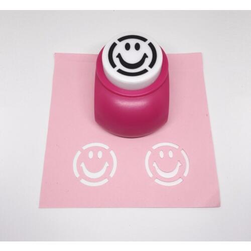 3.5cm Smiley Scrapbooking Punch Tools Scrapbooking Shaped Punch Embossed device Handmade Toy Cortadores para Scrapbook