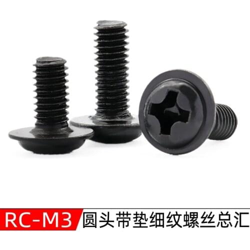 HSP 08024 Discal Screw M3*10 8PCs Spart Parts For 1/10 R/C Model Car