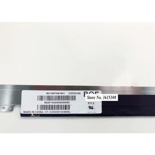 IPS LCD Screen Matrix Laptop 14.0" For BOE NV140FHM-N41 NV140FHM N41 LCD Screen eDP 30PINS FHD Matte Replacement