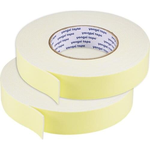 Uxcell 2pcs Sealing Foam Tape 10mmx1.5mmx8m EVA Self Adhesive Window Door Weather Strip