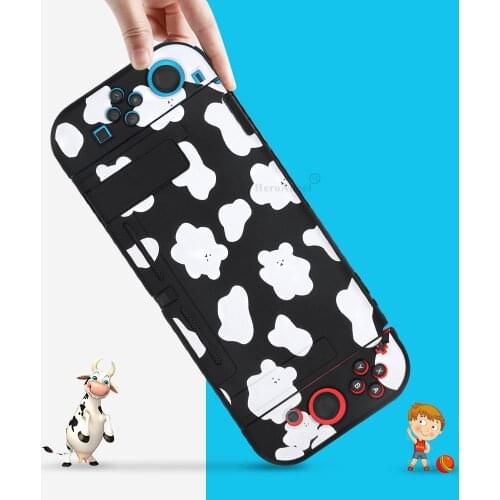 Cute Perfect Material Protective Case For Nintendo Switch NS JoyCons Controller Shell Soft Silicone Protective Cover Accessories