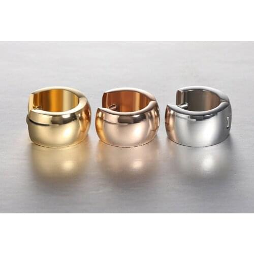 Effie Queen Fashion Women Men\s 7mm Punk Style Small Earrings Jewelry 316L Stainless Steel Ear Stud Earrings Wholesale DGTE18