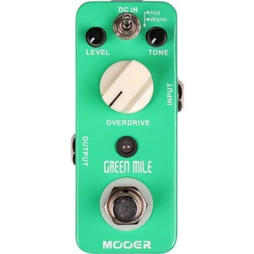 Mooer Green Mile Overdrive Pedal Micro Electric Guitar Pedal True Bypass Mini Overdrive Guitar Effect Pedals Parts Accessories