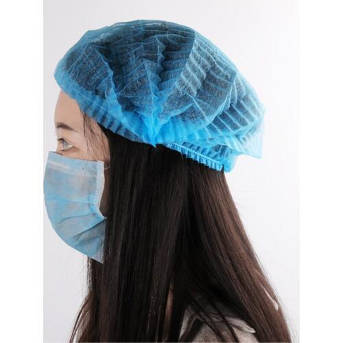 100pcs/lot Microblading Disposable Hat Non Woven Dustproof Cap Tattoo Supplier Tools for Permanent Makeup Beauty Accessories
