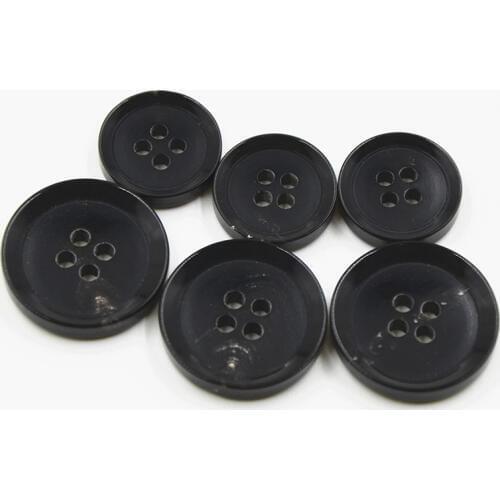 Wholesales High Quality Natural Brown Black Real Buffalo Horn Button Suit Jacket Blazer Coat Set Bespoke Replace Trim Buttons