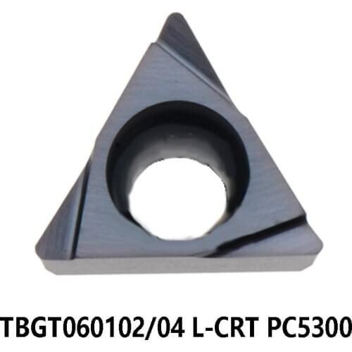 Original TBGT060102L-CRT TBGT060104L-CRT PC5300 Carbide Inserts TBGT060102 TBGT060104 TBGT 060102 060104 Turning Tool Lathe CNC