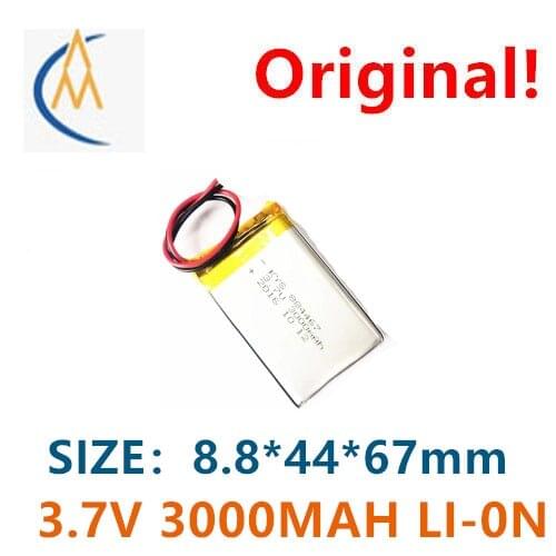 Toy MP3 glasses navigator audio test led884467 904568 904570 3.7V 3000mAh camping lamp, camping lamp lithium battery 104570