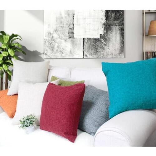 Dropshipping Corduroy Pure Color Pillowcase Nordic Sofa Cushion Cover Home Supplies Direct Sales Pillows for Couch Pillowcase