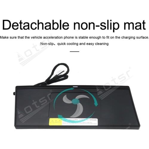 QI Wireless Quickly Charge Special On-Board Charge Phone Charge Panel Android For BMW 2 Series 2018 Car Non-slip Car Accessories