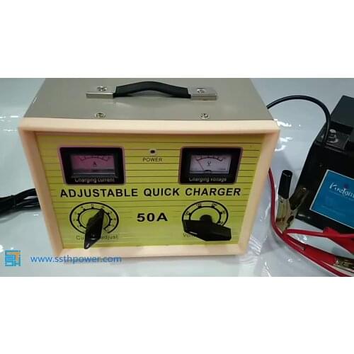 Adjustable Universal Multifunction Lead Acid Car Battery Charger 60A 12V 24V 36V 48 Volt 48V