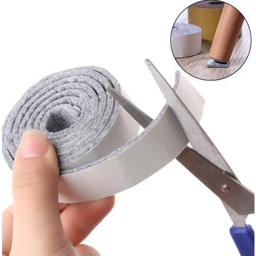 2/2.5/3/4/5cm Self-Adhesive Furniture Leg Pad Anti-slip Anti Noisy Mat Floor Protector Chair Sticky Wear-resisting Tools