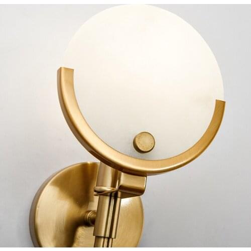 Vintage luminaire wall lights glass ball bedroom corridor dining room wall lights for home home deco