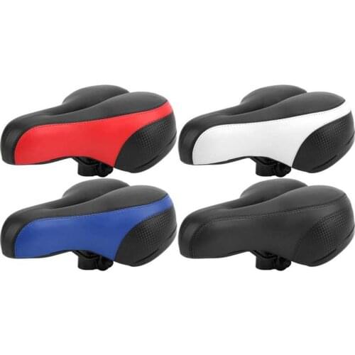 Rainproof Mountain Road Bike Computer Bike Saddle Microfiber Leather Hollow‑Carved Mountain Bike Saddle