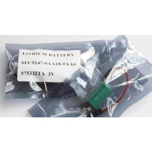 10pcs Original New 575332 TA 575332TA 3V 6FC5247-0AA18-0AA0 840D Lithium PLC Battery free shipping