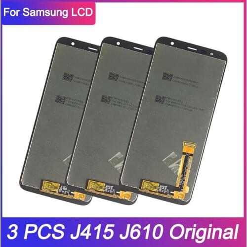 3 pcs/lot 100% Test LCD For Samsung Galaxy J4+ 2018 J4 Plus J415 J6 Plus J6+ J610 LCD Display Digitizer Assembly Touch Screen
