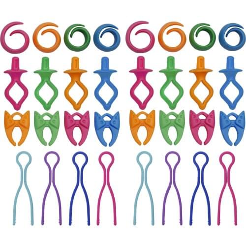 48PCS Multifunction Sewing Thread Bobbin Holder Clamp Clips Column Bobbin Buddies Embroidery Sewing Bobbin Sewing Tools