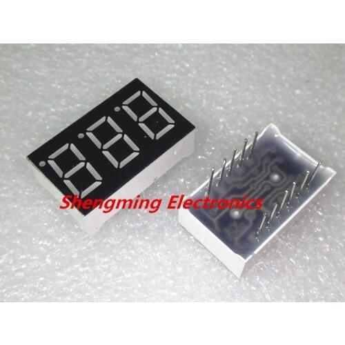 50pcs 0.36 inch 3 digit Red Led display 7 segment Common Anode