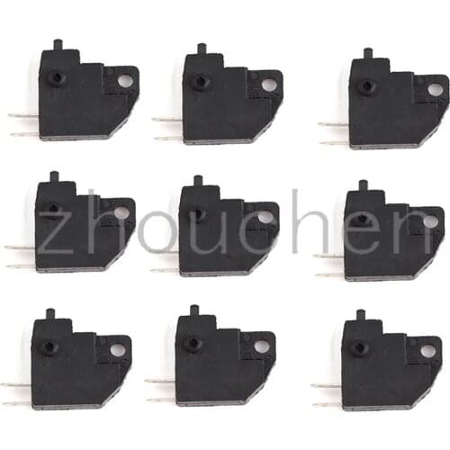 10 Pcs New High Quality Front Brake Lever Right Swith for Motorcycle Scooter