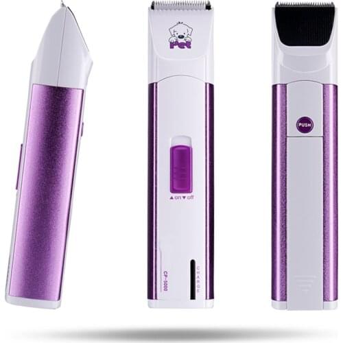 CP-5000 MINI Pet Electric Shaver Dog Part Trimmer Rechargeable Dog Face Ears and Foot Clipper CP5000