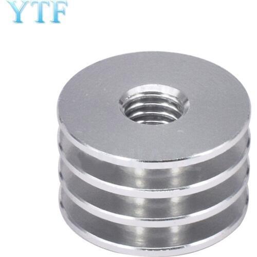 3D printer parts Mini Aluminum Heat Pipe Diameter 18 M6 Throat With A Height Of 11mm