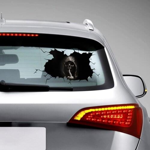 Car Horror Wall Stickers Silent Skull Sticker For Great Wall Haval Hover H3 H5 H6 H7 H9 H8 H2 M4 Geely borui Coolray