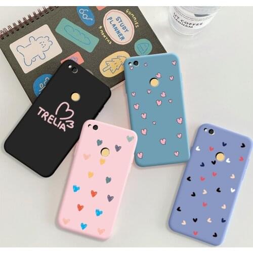 For Huawei GR3 Case Soft TPU Silicone Protective Phone Shell Color Lovely heart Back Cover Cases